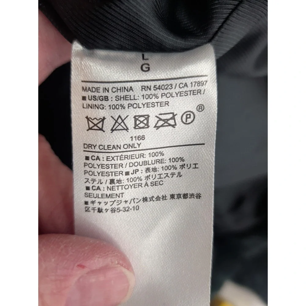 Banana Republic Faux Fur Tie-Waist Green Jacket - Picture 9 of 9